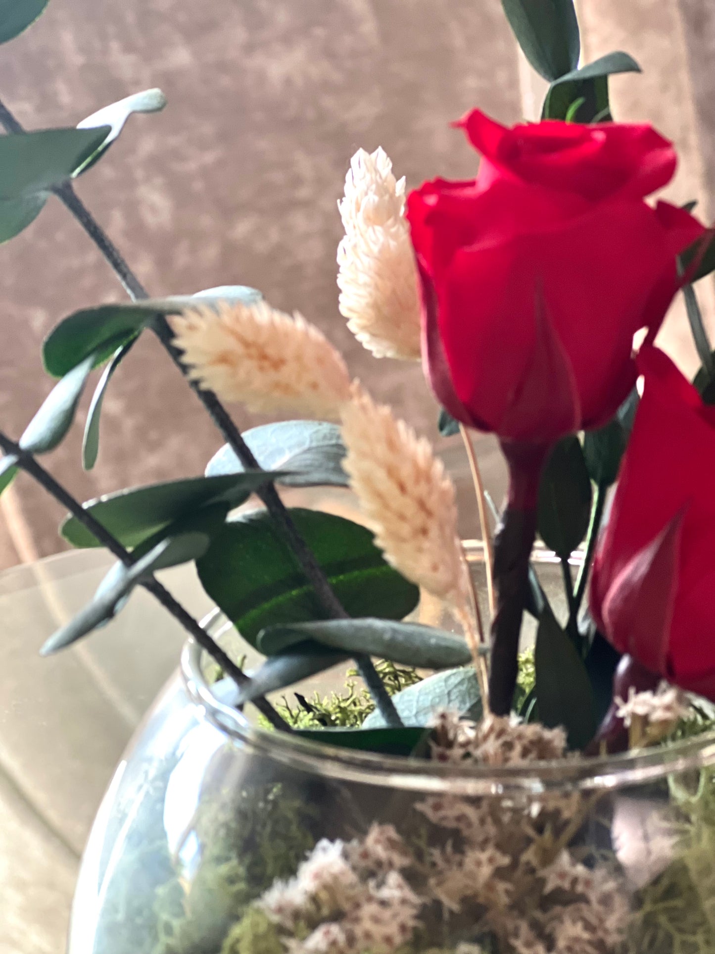 Pecera Love Rosas