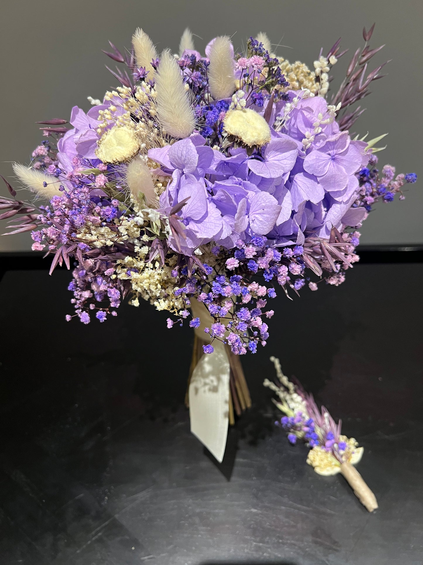 Ramo Novia Grace con Hortensias
